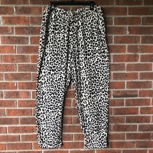 Kim Rogers Animal Print Soft Pants - Size XL
